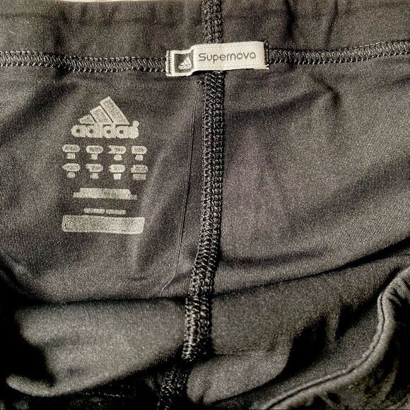 ADIDAS SUPERNOVA Black Tennis Workout Skirt Skort Womens Medium - Picture 12 of 15